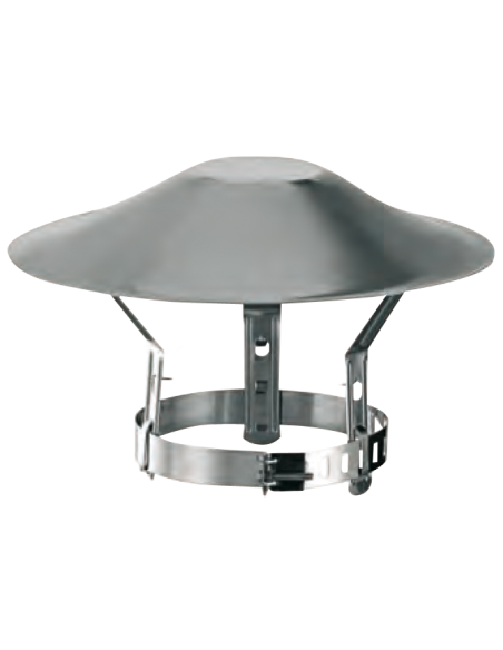 Sombrerete graduable galvanizado | S&M Fire