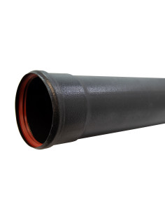 Tubería esmaltada negra para estufas de pellet | S&M Fire 2