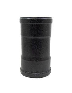 Manguito de unión esmaltado negro | S&M Fire