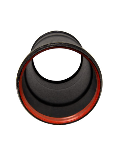 Manguito de unión esmaltado negro | S&M Fire