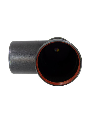 Te macho-hembra-macho esmaltado negro con tapón | S&M Fire