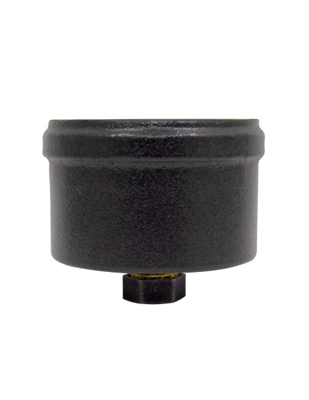 Tapón de purga esmaltado negro | S&M Fire
