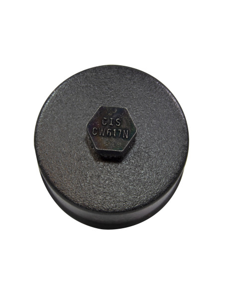 Tapón de purga esmaltado negro | S&M Fire