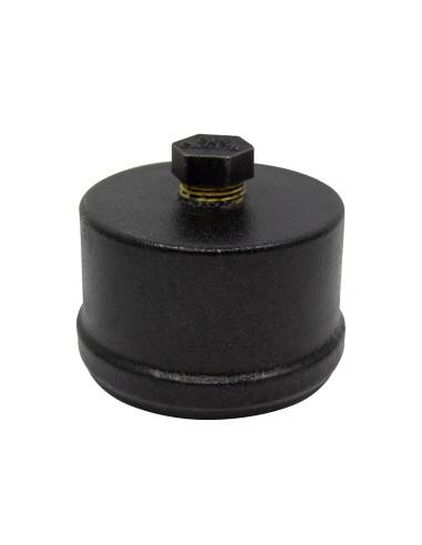 Tapón de purga esmaltado negro | S&M Fire