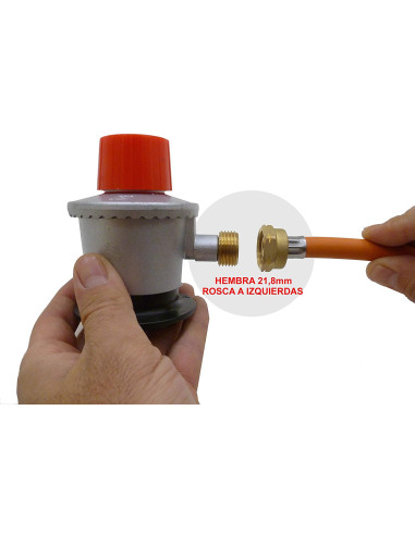 Tubo flexible reforzado para gas - 2 m | S&M Plumbing