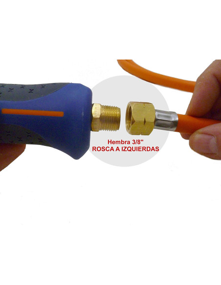 Tubo flexible reforzado para gas - 2 m | S&M Plumbing