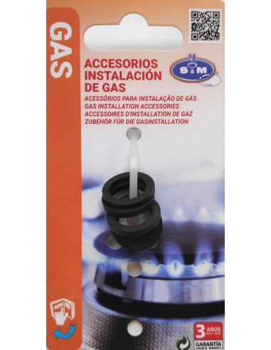 Juntas para rácores hembra de llaves de gas | S&M Plumbing