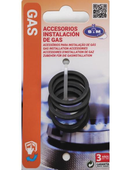 Juntas para rácores hembra de llaves de gas | S&M Plumbing