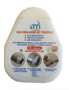 Hilo sellador de tuberías (150 metros) | S&M Plumbing