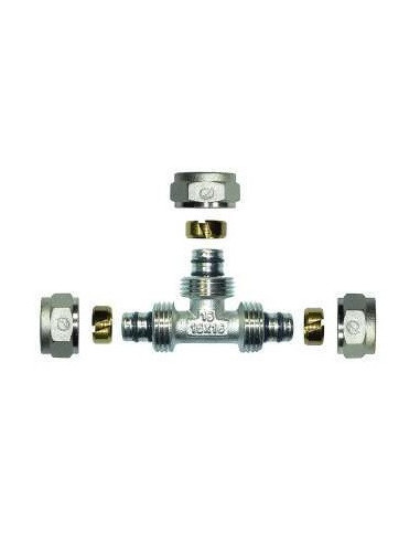 Te de compresión multicapa | S&M Plumbing