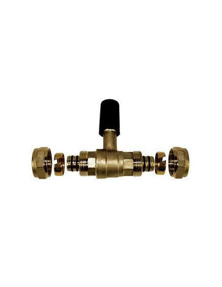Válvula de esfera (empotrar) de compresión multicapa | S&M Plumbing