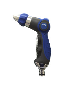 Pistola híbrida azul con conector de aluminio | S&M Garden