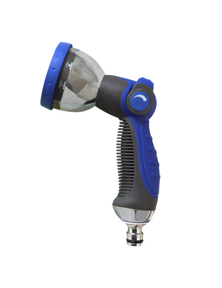 Pistola híbrida de 10 funciones con conector de aluminio | S&M Garden