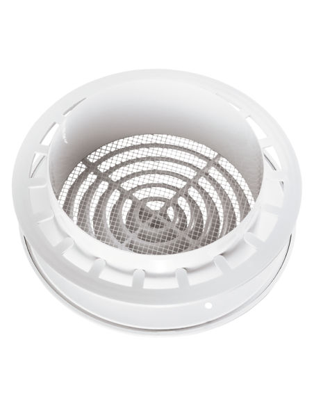Rejilla redonda antimosquitos para empotrar a tubo | S&M Ventilation