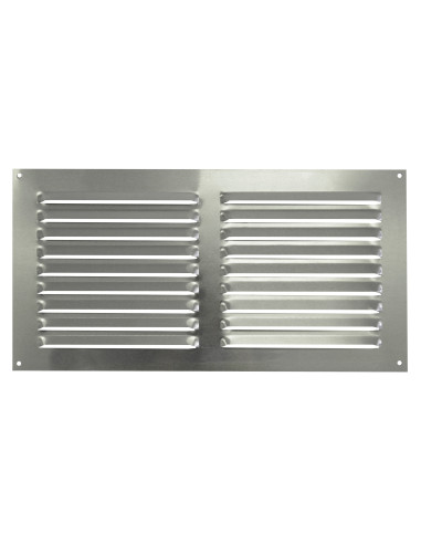 Rejilla doble rectangular con mosquitera | S&M Ventilantion