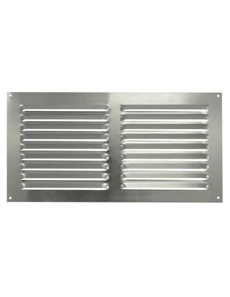 Rejilla doble rectangular con mosquitera | S&M Ventilantion