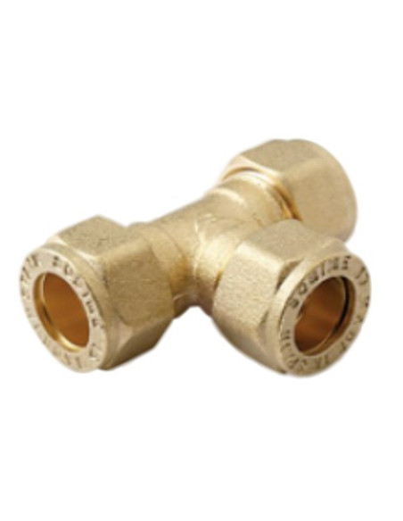 Te bicono de compresión tubo-tubo