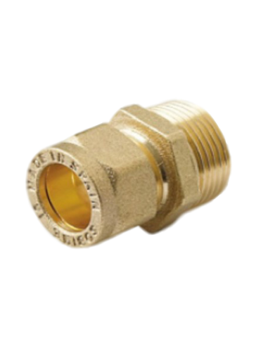 Union bicono de compresion con rosca macho 1/2" | S&M Plumbing