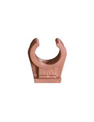 Abrazadera simple tipo clip color cobre M6 | S&M Plumbing