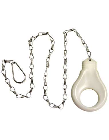 Tirador de metacrilato para cisterna alta