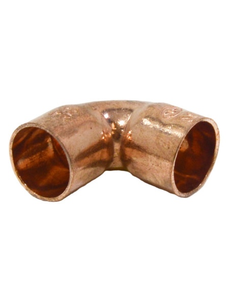 Codo 90° hembra-hembra de cobre para soldar | S&M Plumbing