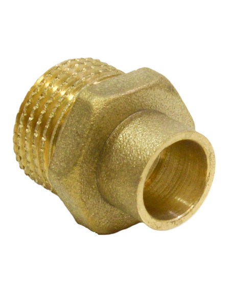 Terminal para soldar con rosca macho | S&M Plumbing