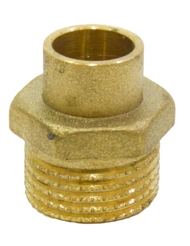 Terminal para soldar con rosca macho | S&M Plumbing