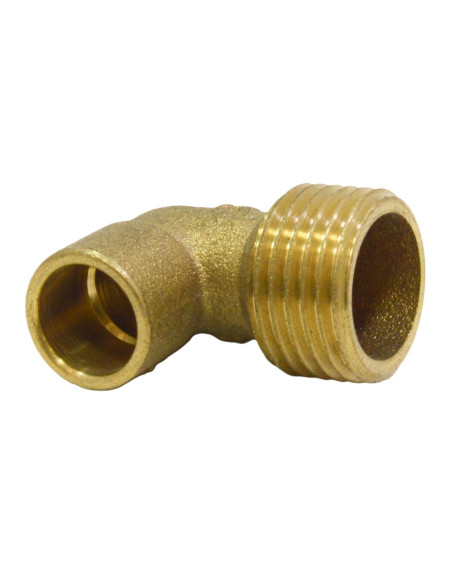 Codo para soldar con rosca macho 1/2" | S&M Plumbing