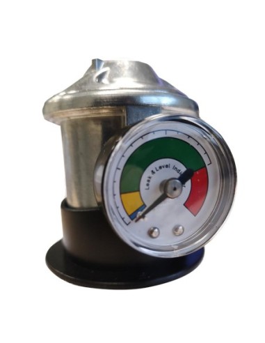 Regulador con manómetro para bombona gas butano