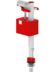 Grifo flotador compacto inferior con rosca de plástico 3/8"