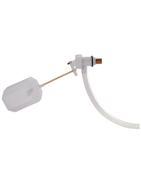 Grifo flotador lateral con rosca de latón 3/8", varilla y boya