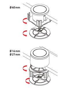 Pulsador de descarga negro para inodoro | S&M Plumbing 2