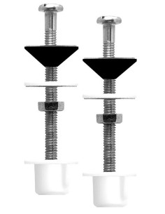 Tornillos para cisterna baja e inodoro
