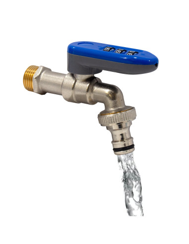 Grifo de jardín con maneta con combinación | S&M Garden