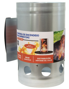 Chimenea de encendido para BBQ | S&M Fire 2