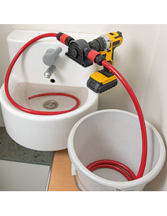 Bomba para taladro con dos conectores automáticos | S&M Garden 2