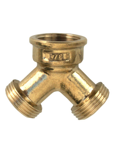 Derivación en forma de Y con salidas macho 3/4" | S&M Plumbing