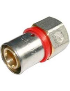 Enlace multicapa “prensar'' 16 mm con rosca hembra de 1/2''
