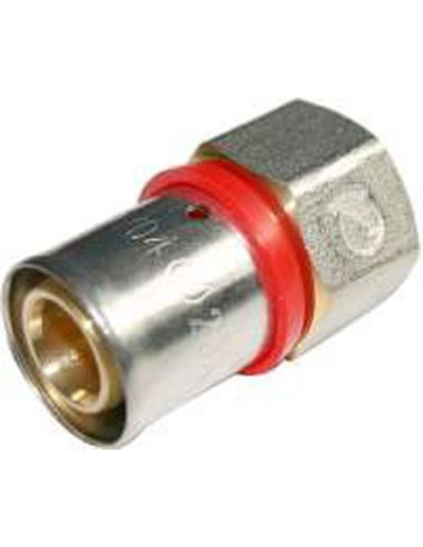 Enlace multicapa “prensar'' 16 mm con rosca hembra de 1/2''