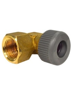 Codo 90° 15 mm con rosca hembra de 1/2''