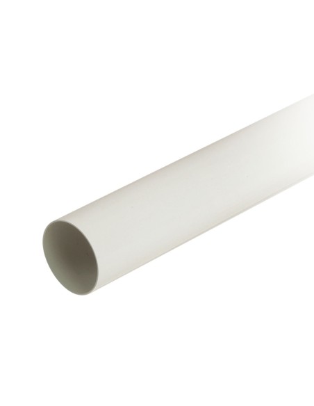 Tubería de PVC evacuación blanco 40 mm x 1 m