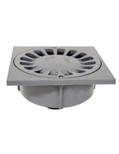 Sumidero vertical 50/40 mm con tapa de acero inoxidable